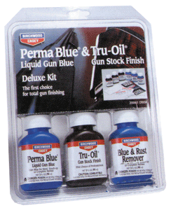 Bc20001 B/c deluxe perma blue/tru-oil - complete finishing kit - image 1