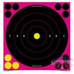 B/C SHT-N-C BULLSEYE TGT PINK 6-8"