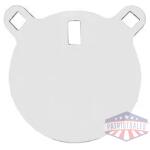 B/C 6" 3/8" STEEL TRGT ROUND PLATE
