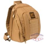BULLDOG BDT SMALL SLING PACK - W/MOLLE WEBBING TAN