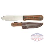 KA-BAR BECKER KEPHART KNIFE - 5.12" BLD WLNT HNDLE LTHR SHTH