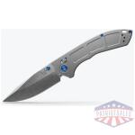 NARROWS , GRAY TITANIUM , DROP-POINT KNIFE