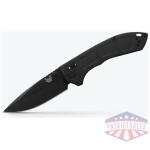 NARROWS , BLACK TITANIUM , DROP-POINT KNIFE