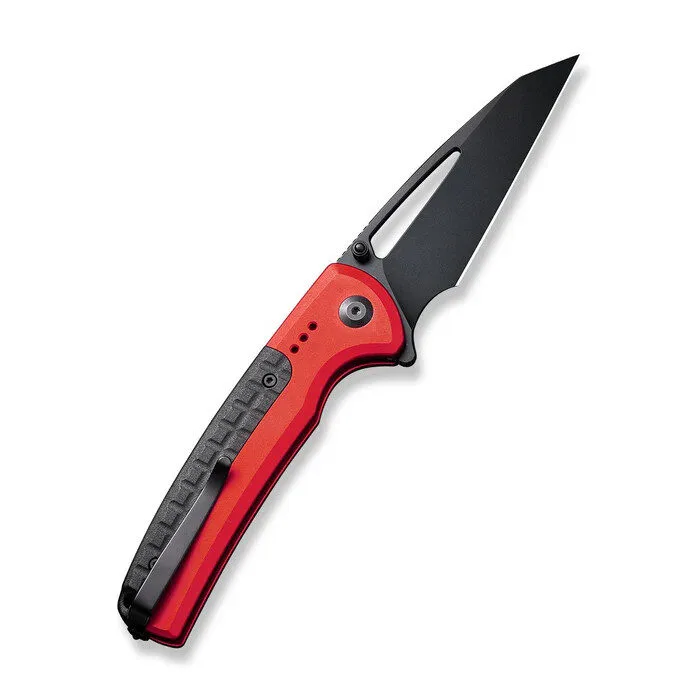 Civ-C22025B-1 Civivi sentinel strike flipper & thumb stud & button lock knife aluminum & frn handle (3. 7"" k110 blade) c22025b-1 - image 1