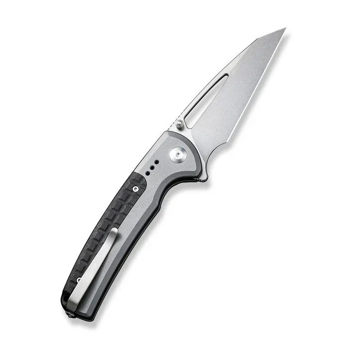 Civ-C22025B-2 Civivi sentinel strike flipper & thumb stud & button lock knife aluminum & frn handle (3. 7"" k110 blade) c22025b-2 - image 1