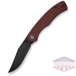 civivi clingman front flipper & thumb stud knife g10 handle (2.99"" nitro-v blade) c23065-2
