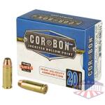 CORBON 38SUPER+P 125GR JHP 20/500