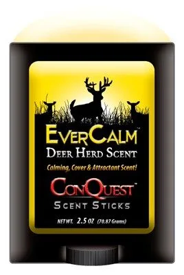 Cq1214 Conquest scents deer lure ever - calm deer herd 2. 5oz. Stick - image 1