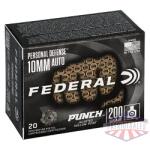 FED PRM PUNCH 10MM 200GR JHP 20/200