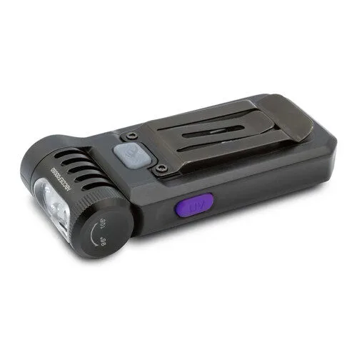 Fnx-Sw05Ruvbk Sw05r-uv clip on flashlight black - image 1