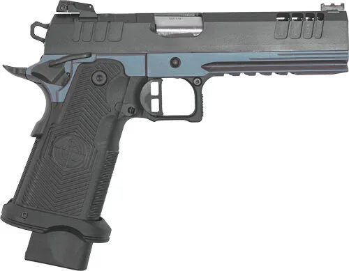 G1911Ds9Fssblu-1 Glfa 1911ds synergy 9mm 5" 20 - shot blk slide titanium frame - image 1