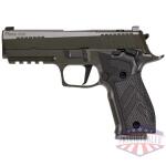 SIG P226X LEGION 9MM 4.4" BULL - XRAY3 SAO (3)10RD HOGUE G10
