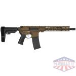 CMMG PISTOL BANSHEE MK4 5.56MM - 12.5" 30RD W/RIP BRACE BRONZE