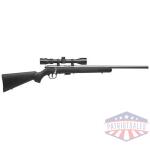 SAVAGE 93-FVSSXP 22WMR 21" HB - W/3-9X40 ACCU TGR SS/BLACK SYN