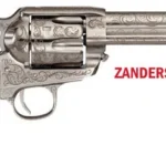 CIMARRON BAT MASTERSON 357MAG - PW FS 5.5" ENGRAVED NICKEL