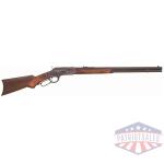 CIMARRON 1873 DELUXE 45LC - 24" OCTAGON CC/BLUED PG WALNUT