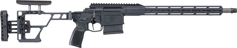 Gcross30816B.webp Sig cross 308 win 16" m-lok - 5rd aics flding prec stk/black - image 1