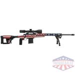 HOWA FLAG CHASSIS 308 USA FLG - WIN 24" THREADED W/SCOPE