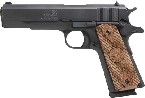 Gij46 Iver johnson 1911a1 standard - 38 super 5" fs matte wood - image 1