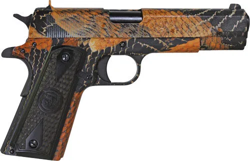 Gijboa_1 Iver johnson 1911a1 boa - 45acp 5" fs 8rd snakeskin - image 1