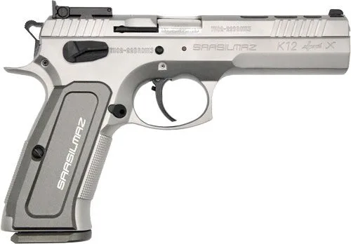 Gk12Spstx Sar usa k-12 sport x pistol - 9mm 4. 7" bbl 17rd stainless - image 1