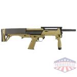 KEL-TEC KSG-NR SHOTGUN 12GA. - 3" 8-SHOT 18.5" CYL. TAN/BLACK