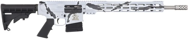 Gl10308Sspsno Glfa ar10 rifle 308 win 18" - s/s bbl 10rd pursuit snow cam - image 1