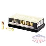 BELOM 9MM 124GR FMJ BRASS 50/1000