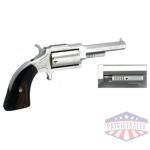 NAA "SHERIFF" MINI-REVOLVER - 22WMR 2.5" S/S ROSEWOOD