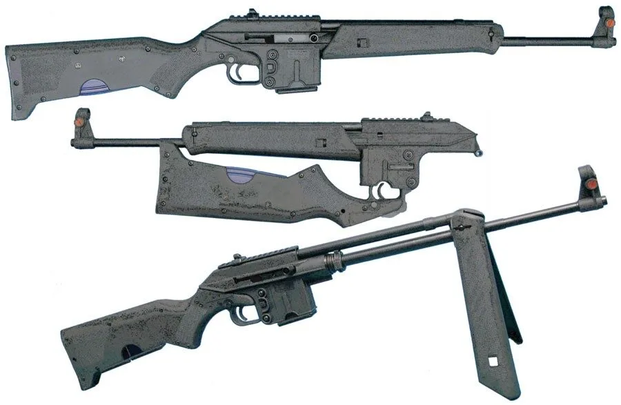 Gsu16 Kel-tec su16a rifle 5. 56mm - 10rd black polymer - image 1
