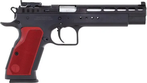 Gtfgoldm10Or Tanfoglio gold match 10mm 6" - 13rnd blued optics ready - image 1