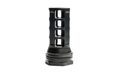 Hux1598_1.Webp Hux muzzle brake qd 338 3/4x24 blk - image 1