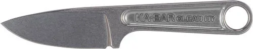 K1119 Ka-bar forged wrench knife - 3" plain edge w/ celcon sheath - image 1