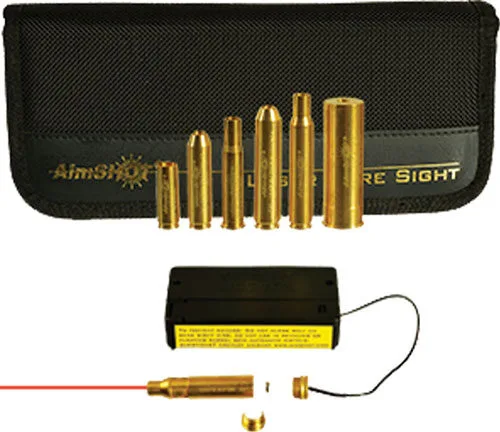 Ktriflered Aimshot bore sight. 223 20x w/ - top 6 rifle cal arbors - image 1