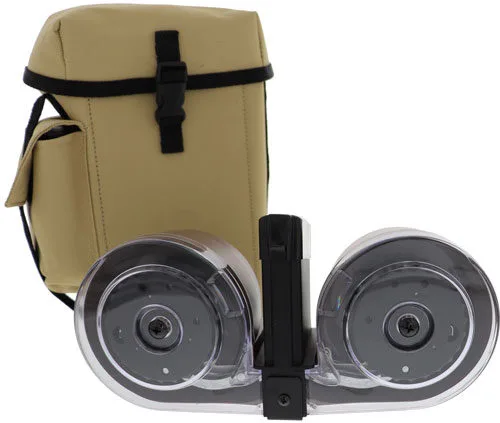 Magar15100T Iver johnson magazine ar15 - 223 100rd drum blk/tan poly - image 1