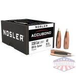 NOSLER BULLETS 338 CAL .338 - 180GR ACCUBOND 50CT