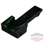 HIVIZ ADJ REAR SIGHT RUG RVLVR GR/RD