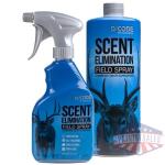 D-CODE SCENT ELIMINATION SPRAY - REFILL COMBO 12FL OZ/32FL OZ