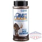 CODE BLUE DEER LURE GRAVE - DIGGER SCRAPE SOIL DOE ESTRUS