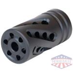 TACSOL COMPENSATOR PAC-LITE 1" - .22LR 1/2X28 TPI MATTE BLACK