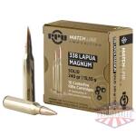 PPU 338 LAPUA MAG MATCH 240GR 10/200