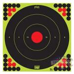 PRO-SHOT TARGET 17" GRN BULLSEYE 5PK