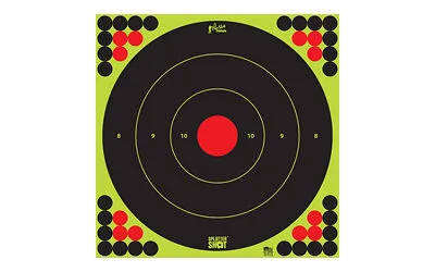 PRO-SHOT TARGET 17" GRN BULLSEYE 5PK