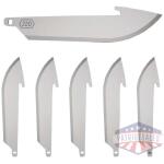 OUTDOOR EDGE 2.2" DROP POINT - BLADE PACK 6 SS BLADES
