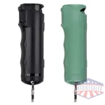 sabre 2pk pepper gel w/clp blk/grn