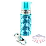SABRE JEWELED SPRAY W/KEY RING TEAL