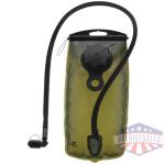 wxp 2l hydration pack w/ coverd tube - black
