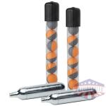 SABRE PEPPER BALL PROJECTILES - 14 LIVE/2 CO2 CARTRIDGES .68