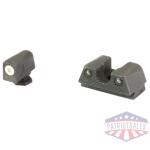 TRUGLO TRITIUM X FOR GLOCK 42/43 WHT