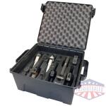 mtm tactical pistol handgun - case 6 gun dark grey